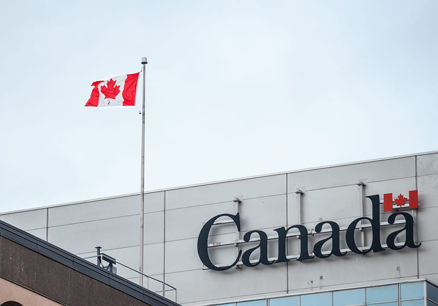 Government building in Canada